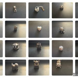 Pandora Silver Charm Bracelet Collection